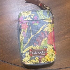 Sakroots Multicolor Floral wallet